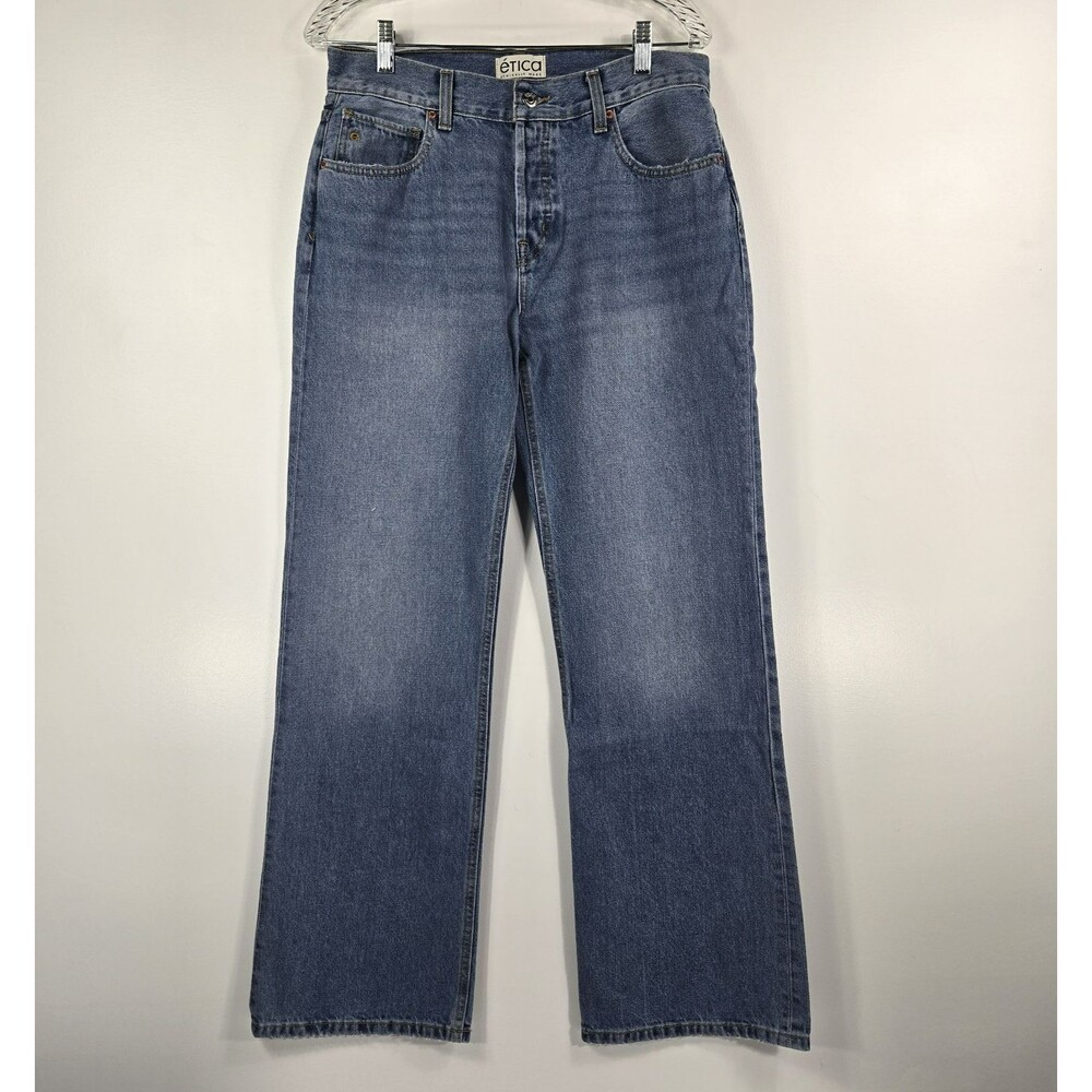 Etica Women's Size 28 Amis Relaxed Boot Atwater Jeans NWT